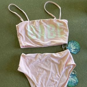 Mumu bikini top and bottom set